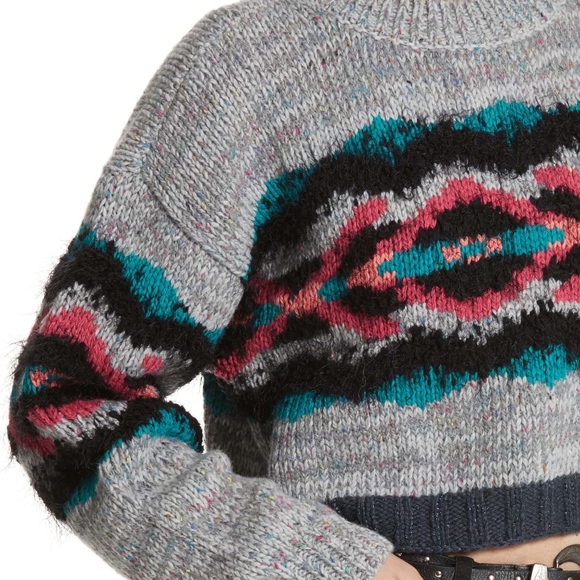 NWOT Free People I Heart You Sweater L - Picture 2 of 7